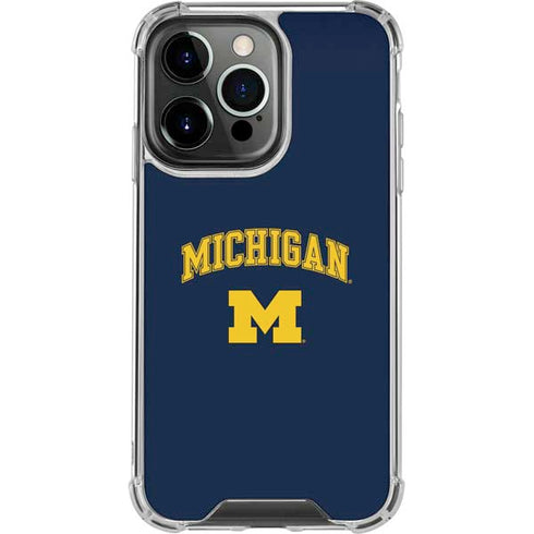 University of Michigan M iPhone 15 Pro Clear Case