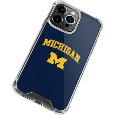 University of Michigan M iPhone 15 Pro Clear Case