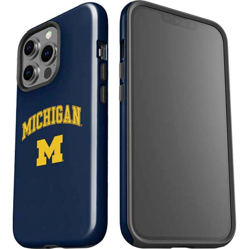 University of Michigan M iPhone 15 Pro Impact Case