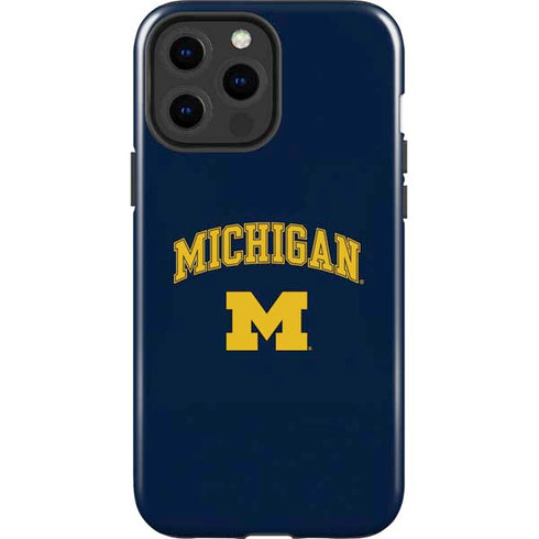 University of Michigan M iPhone 15 Pro Max Impact Case