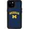 University of Michigan M iPhone 15 Plus Waterproof Case
