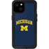 University of Michigan M iPhone 15 Plus Waterproof Case