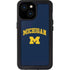 University of Michigan M iPhone 15 Waterproof Case