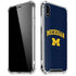 University of Michigan M iPhone XR Clear Case