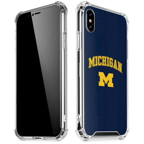 University of Michigan M iPhone XS Max Clear Case