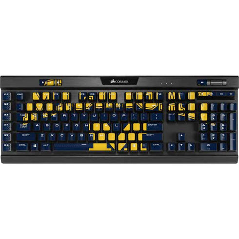 University of Michigan M Logo K95 RGB PLATINUM Mechanical Gaming Keyboard Skin