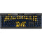 University of Michigan M Logo K95 RGB PLATINUM Mechanical Gaming Keyboard Skin