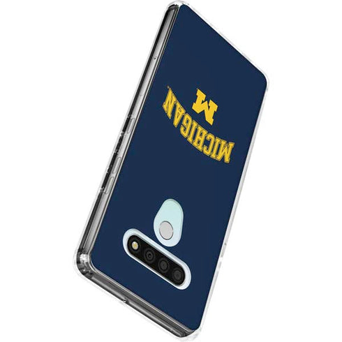 University of Michigan M LG Stylo 6 Clear Case