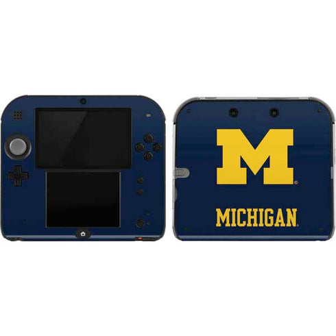 Michigan M Logo Nintendo 2DS Skin