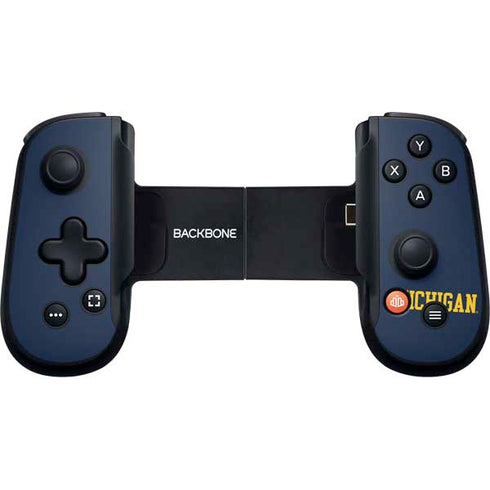University of Michigan M Logo Backbone One for iPhone Game Controller Skin