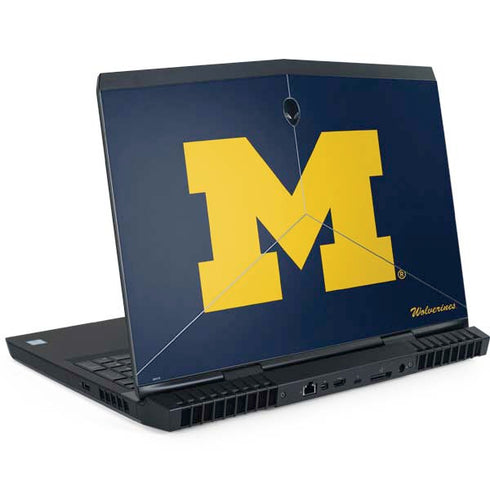 University of Michigan M Logo Bold Dell Alienware Skin