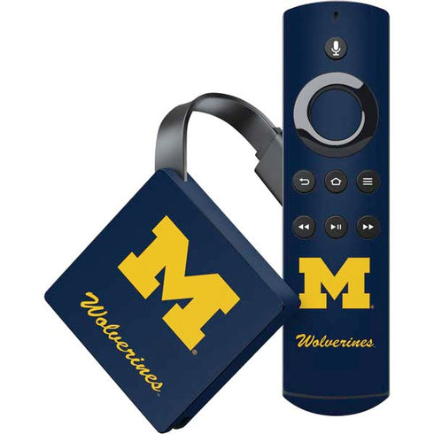 Michigan M Logo Bold Amazon Fire TV Skin