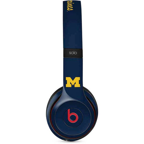 Michigan M Logo Bold Beats Solo 2 Wireless Skin
