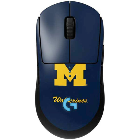 University of Michigan M Logo Bold G Pro Wireless Gaming Mouse Skin