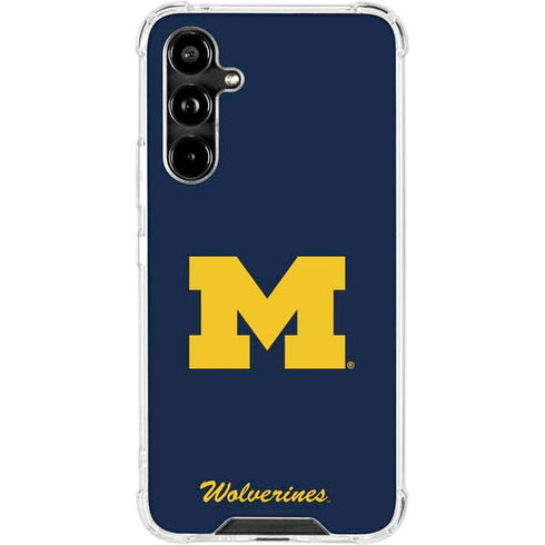 University of Michigan M Logo Bold Galaxy A54 5G Clear Case