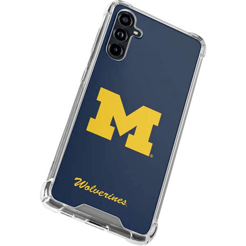 University of Michigan M Logo Bold Galaxy A54 5G Clear Case