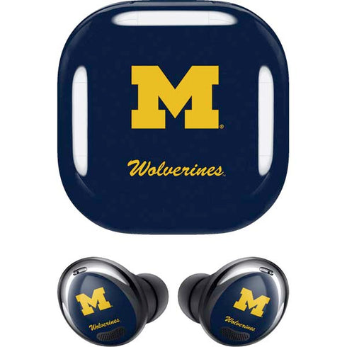 University of Michigan M Logo Bold Galaxy Buds Pro Skin