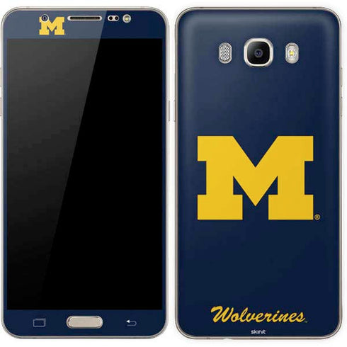 Michigan M Logo Bold Galaxy J7 Skin