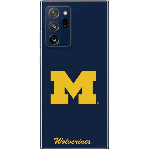 University of Michigan M Logo Bold Galaxy Note20 Ultra 5G Skin
