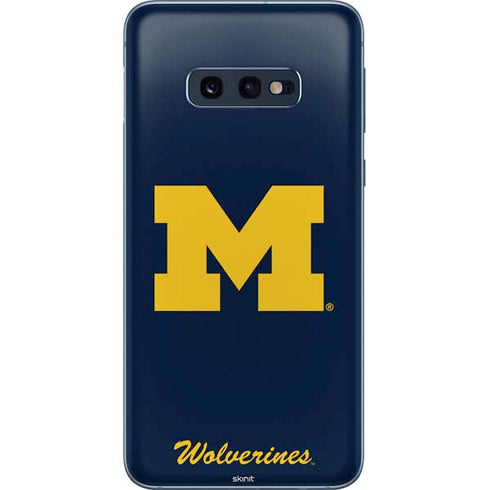 University of Michigan M Logo Bold Galaxy S10e Skin