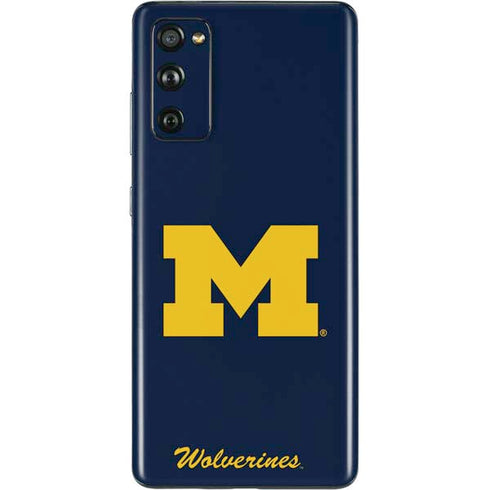 University of Michigan M Logo Bold Galaxy S20 Fan Edition Skin