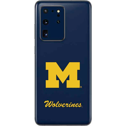 University of Michigan M Logo Bold Galaxy S20 Ultra 5G Skin