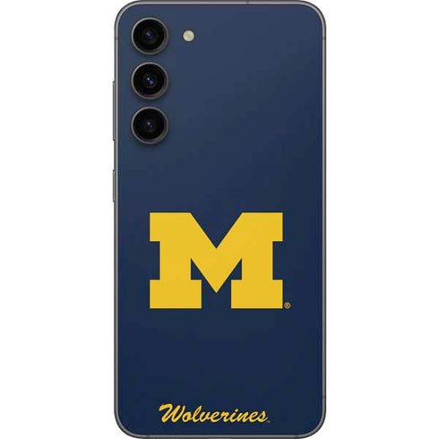 University of Michigan M Logo Bold Galaxy S23 Plus Skin