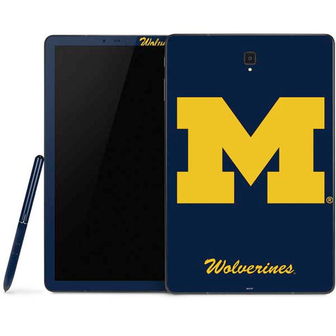 Michigan M Logo Bold Galaxy Tab S4 (2018) Skin