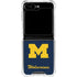 University of Michigan M Logo Bold Galaxy Z Flip5 5G Clear Case