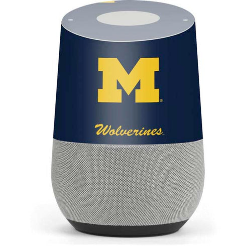 University of Michigan M Logo Bold Google Home Skin