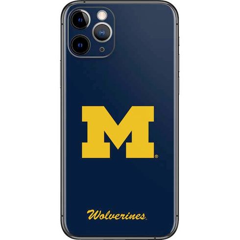 University of Michigan M Logo Bold iPhone 11 Pro Skin