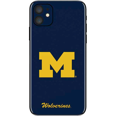 University of Michigan M Logo Bold iPhone 11 Skin