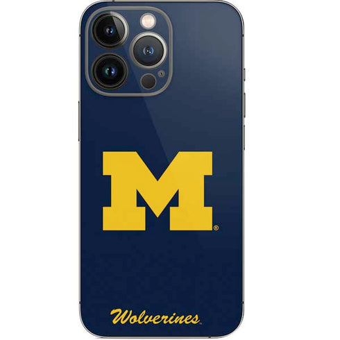 University of Michigan M Logo Bold iPhone 13 Pro Skin