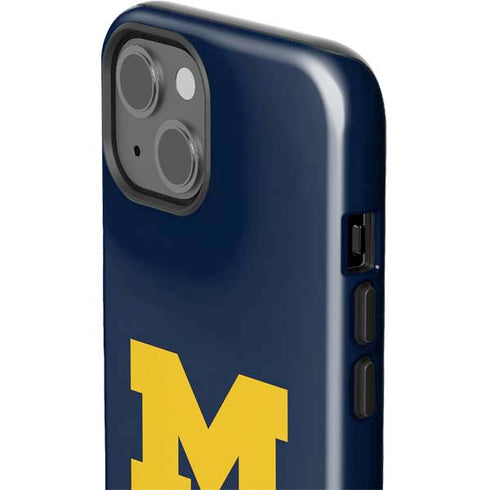 University of Michigan M Logo Bold iPhone 15 Impact Case