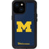 University of Michigan M Logo Bold iPhone 15 Waterproof Case