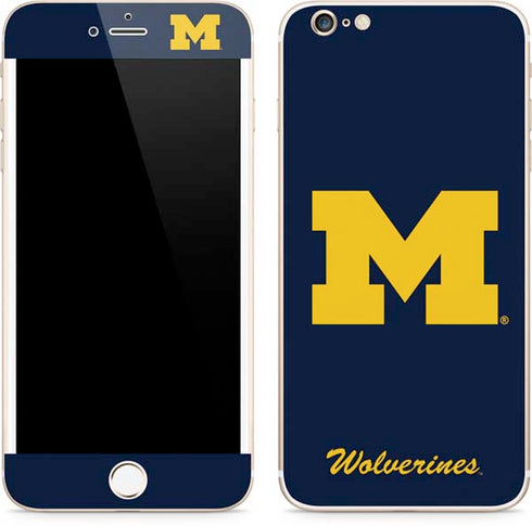 Michigan M Logo Bold iPhone 6/6s Plus Skin