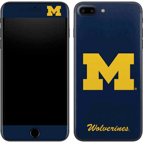 Michigan M Logo Bold iPhone 7 Plus Skin