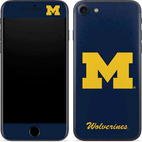 Michigan M Logo Bold iPhone 8 Skin