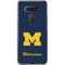University of Michigan M Logo Bold LG K51/Q51 Clear Case