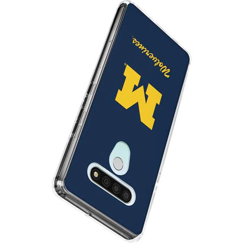 University of Michigan M Logo Bold LG Stylo 6 Clear Case