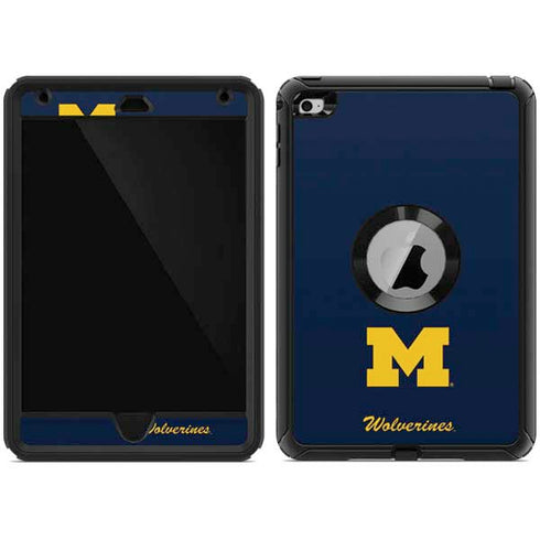 Michigan M Logo Bold OtterBox Defender iPad Mini 4 Skin