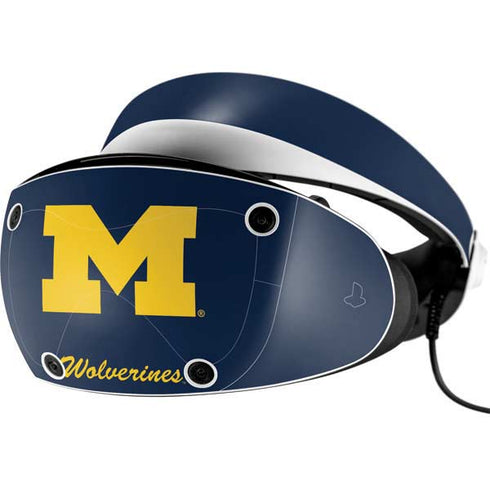 Michigan M Logo Bold PlayStation VR2 Skin