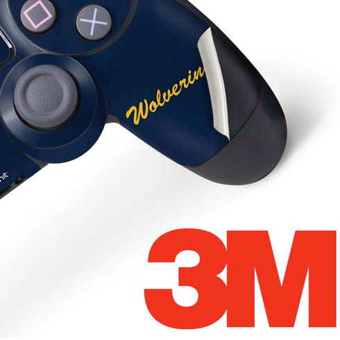 Michigan M Logo Bold PS4 Controller Skin