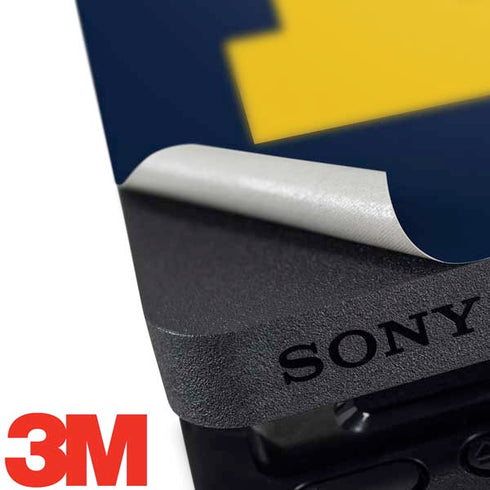 Michigan M Logo Bold PS4 Slim Skin