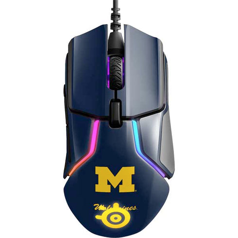 University of Michigan M Logo Bold SteelSeries Rival 600 Gaming Mouse Skin
