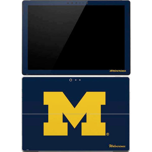 Michigan M Logo Bold Surface Pro 4 Skin
