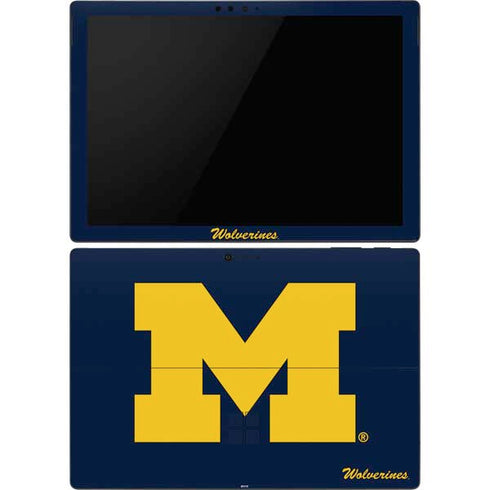 University of Michigan M Logo Bold Surface Pro 6 Skin