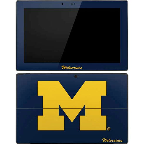 Michigan M Logo Bold Surface Pro Tablet Skin