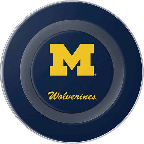 Michigan M Logo Bold Wireless Charger Skin