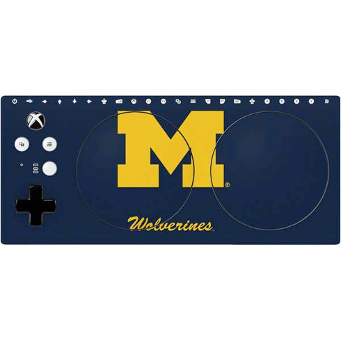 University of Michigan M Logo Bold Xbox Adaptive Controller Skin